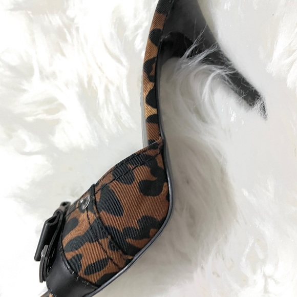 Guess Animal Print Slip on Heels - Picture 11 of 12